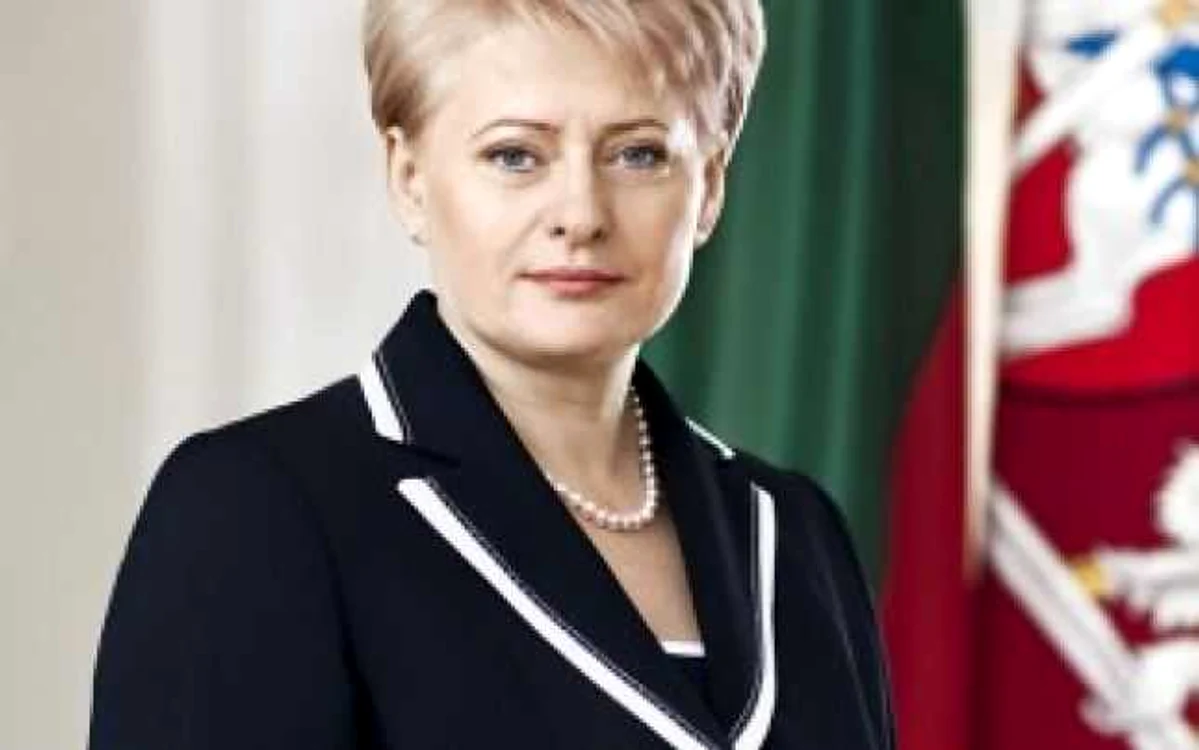 Preşedintele lituanian, Dalia Gribauskaite FOTO: adevarul.ro