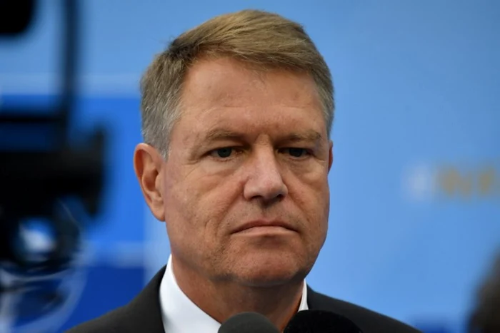 Klaus Iohannis FOTO AFP