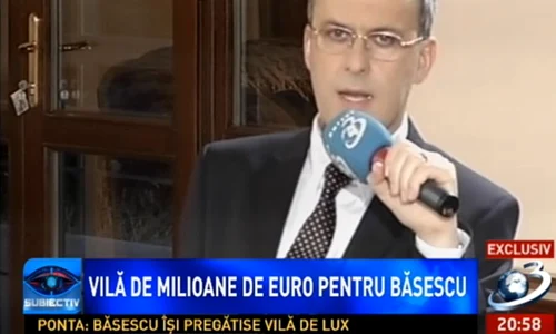 Razvan Dumitrescu realizează emisiunea „Subiectiv“ la Antena 3