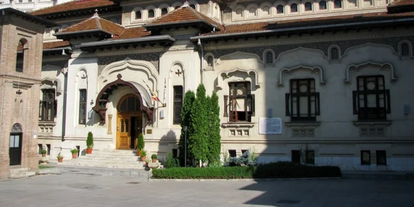 calarasi Palatul Sinodal de la Manastirea Antim FOTO bucurestiulnestiut.blogspot.com
