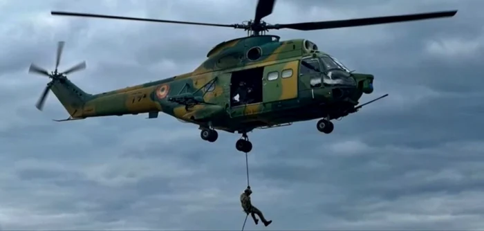 FOTO captură video Baza 95 Aeriană Bacău