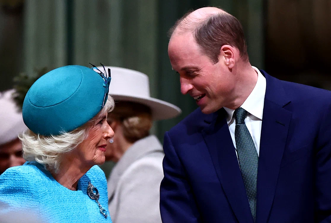 Prințul William și Regina Camilla la slujba Commonwealth pe 11 martie 2024, la Londra, Getty Images (1) jpg