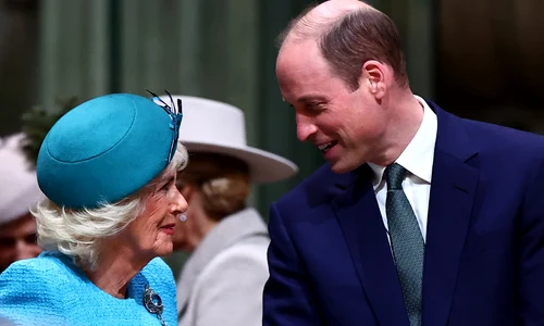 Prințul William și Regina Camilla la slujba Commonwealth pe 11 martie 2024, la Londra, Getty Images (1) jpg