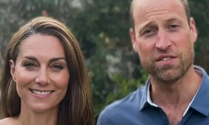 William și Kate, mesaj video pentru JO PNG