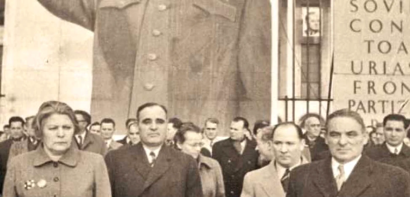 Ana Pauker, Gheorghiu-Dej, Teohari Georgescu şi Vasile Luca, primul Secretariat al PCR după 23 august 1944. FOTO Arhiva online a comunismului românesc