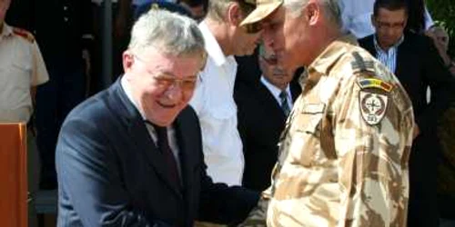 Ministrul Apărării Naţionale, generalul Corneliu Dobriţoiu