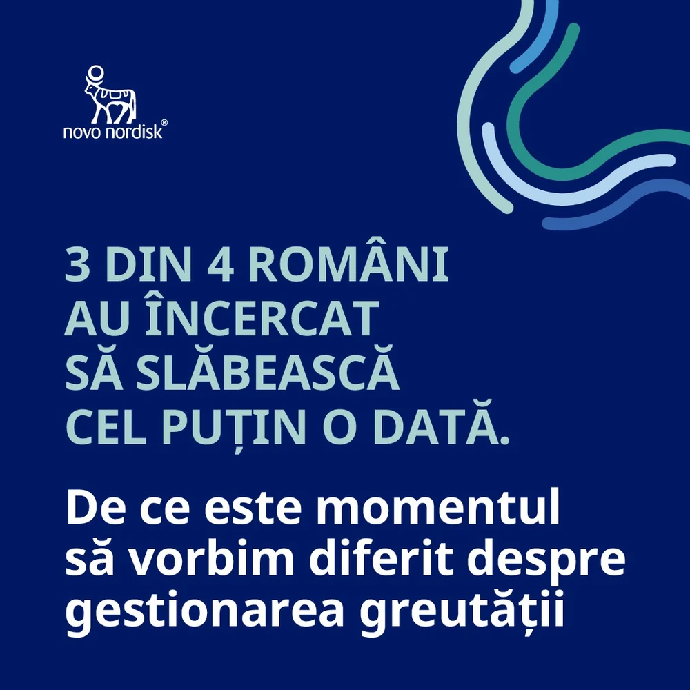 3 din 4 români au încercat să slăbească cel puțin o dată. De ce este momentul să vorbim diferit despre gestionarea greutății
