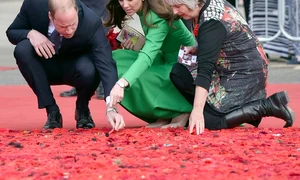 Kate și William au fost impresionați de expoziție jpeg