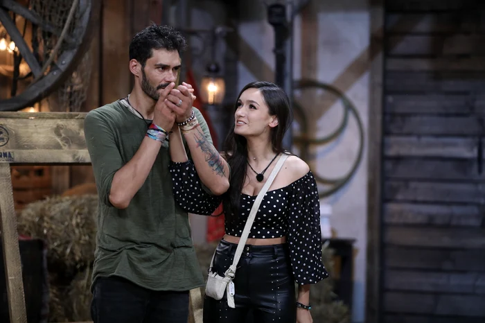 Viviana Sposub a fost cea care a făcut primul pas în relație cu George Sursă foto: PRO TV