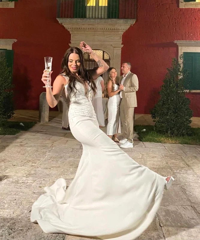  Jojo a avut trei rochii de mireasă la nuntă Sursa: Instagram