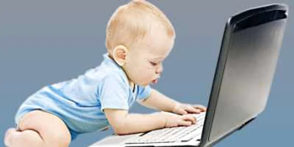 Majoritatea bebeluşilor vestici sunt, într-un fel sau altul, „prezenţi“ online. 