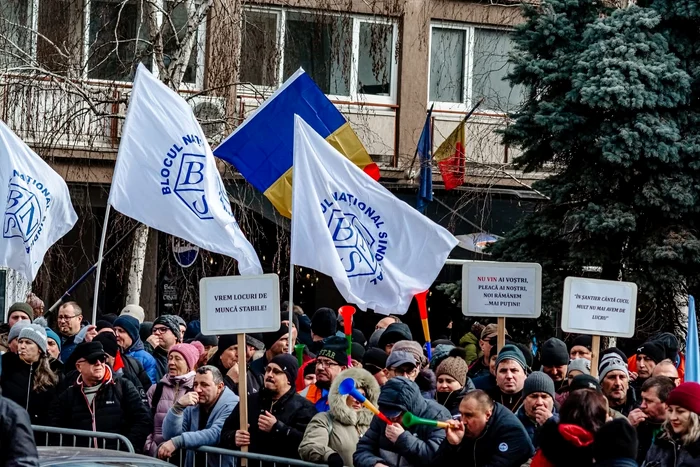FOTO: Facebook / Federația Sindicatelor Libere din România