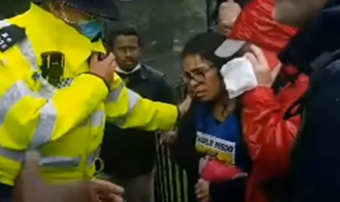 Utilizatorii reţelelor sociale au identificat-o pe femeia vizată drept Hatun Tash Foto: Captura video