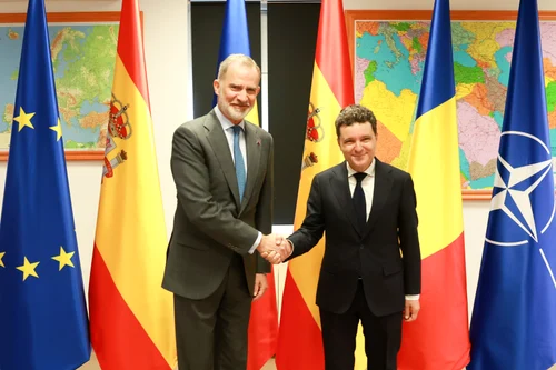 Regele Felipe în România. FOTO: Profimedia