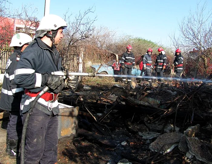 Incendiu la Merei