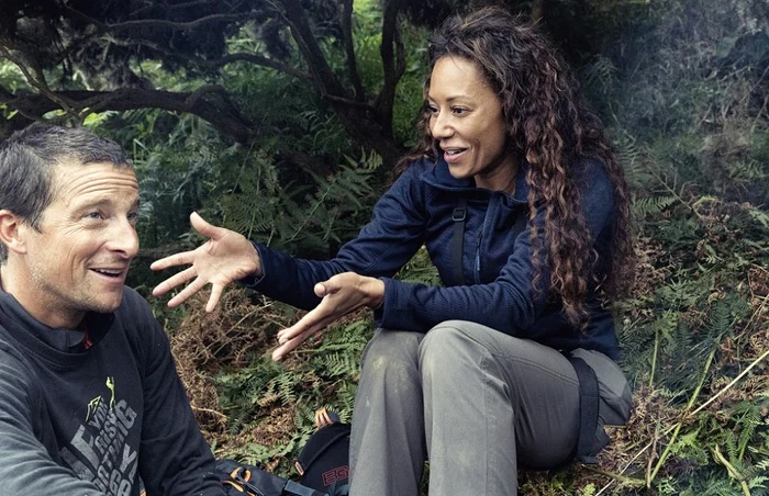 Bear Grylls o determină pe Mel B să îşi înfrunte temerile FOTO Discovery Channel