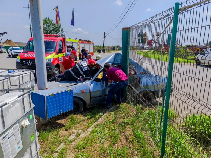 Sofer de 78 de ani rănit în accident