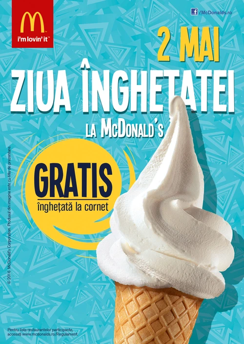 McD 0416 Ice Cone Ziua Inghetatei Flyer A6 jpeg