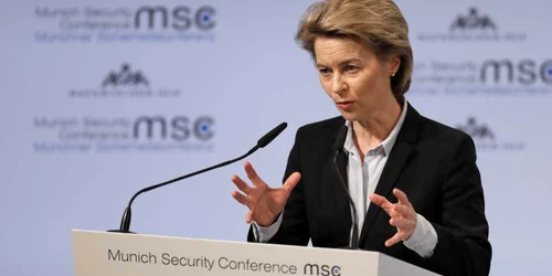 Ursula von der Leyen la Conferinta de Securitate de la Munchen FOTO EPA-EFE