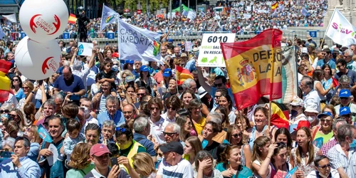 Manifestatia Madrid avort FOTO Profimedia 