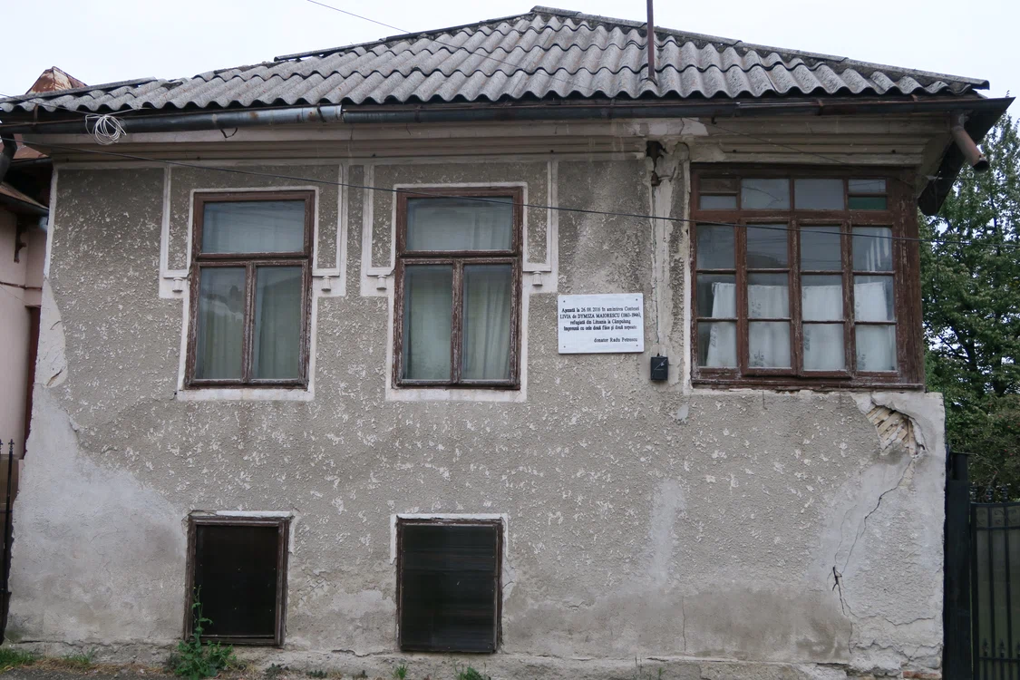 Casa din Câmpulung unde a locuit Livia Maiorescu FOTO Adrian Săvoiu