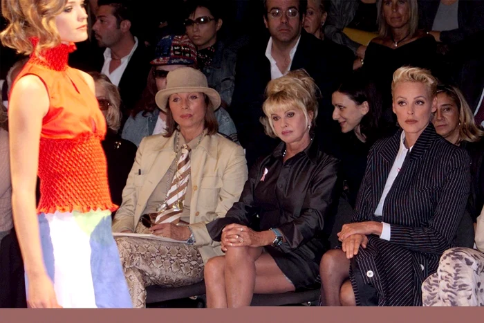 Ivana Trump la o prezentare de modă în Italia FOTO EPA-EFE