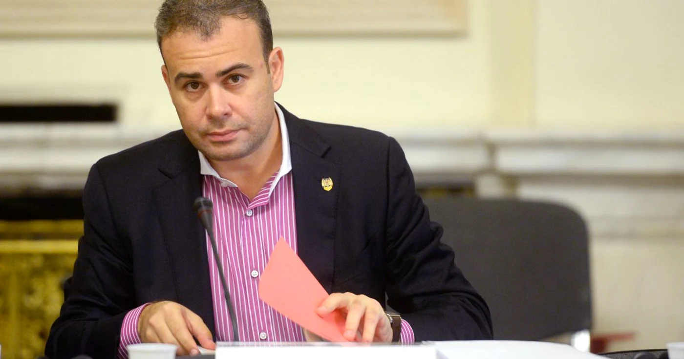 Preşedintele Comisiei Roşia Montană, Darius Vâlcov FOTO Mediafax