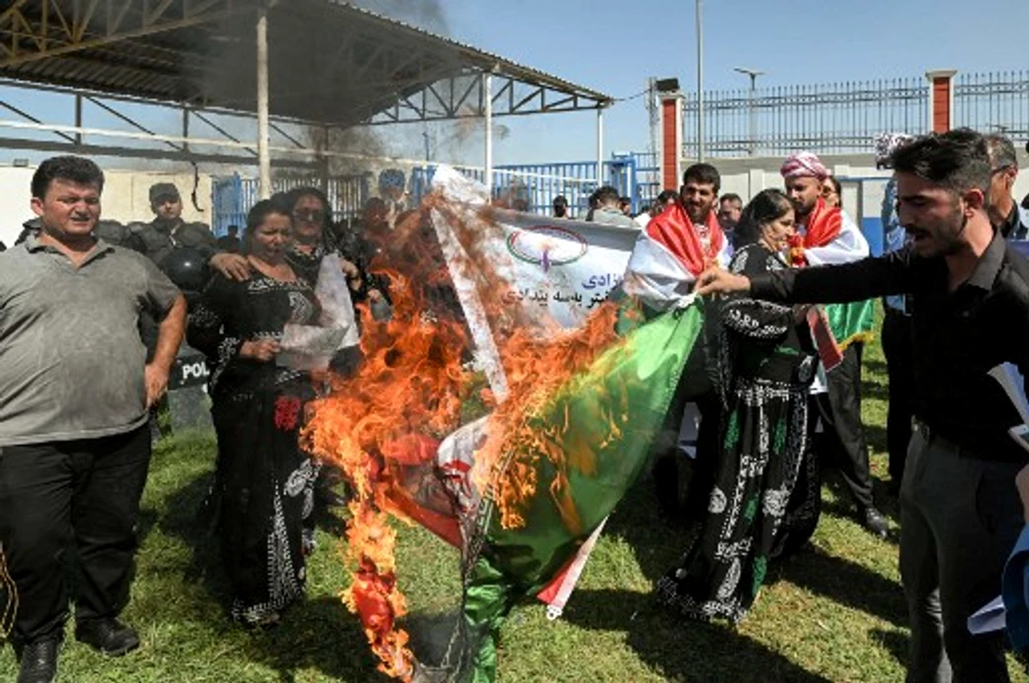 Proteste Iran, septembrie 2023. FOTO: AFP