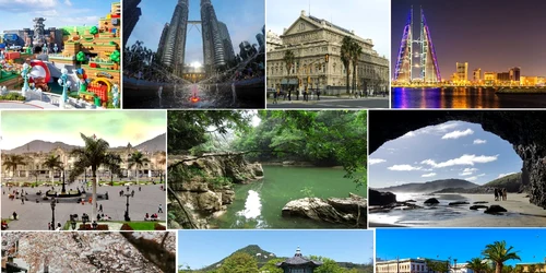 Cele mai populare destinații turistice în 2025 potrivit TripAdvisor Colaj TripAdvisor