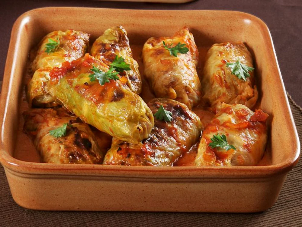 Sarmale de post. Rețeta delicioasă pregătită la Mănăstirea Putna.