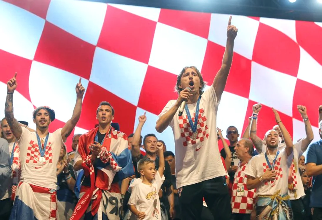 
    Spre deosebire de campioana mondială, Franţa, finalista Croaţia a avut un recul după turneul din RusiaFOTO: EPA  