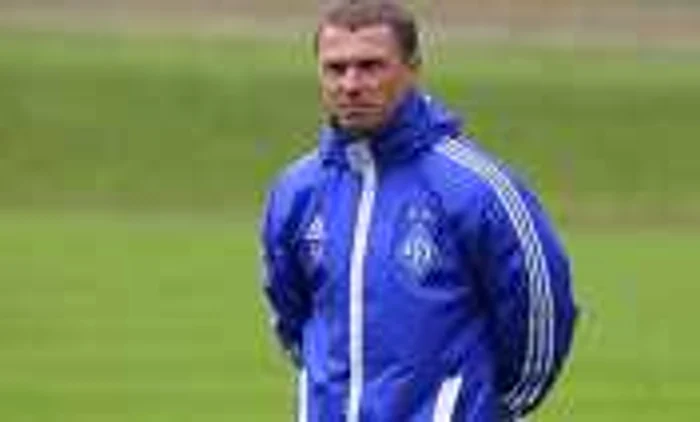 Rebrov, antrenorul lui Dinamo Kiev. FOTO: www.fcdynamo.kiev.ua