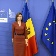 Maia Sandu si Ursula von der Leyen FOTO EPA-EFE