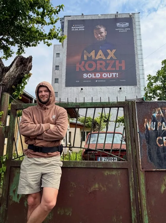 Concertul bielorusului Max Korzh de la Bucureşti, sold out / foto: Instagram