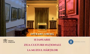 Program special la Muzeul Hărților, de Ziua Culturii Naționale