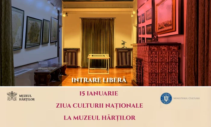 Program special la Muzeul Hărților, de Ziua Culturii Naționale