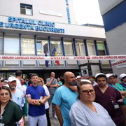 Grevă de avertisment de două ore a personalului de la spitalul de urgență Floreasca organizată de federația Sanitas, în București, 20 iulie 2026  Inquam Photos  George Călin (8) jpeg