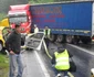 accident rutier grav sibiu foto