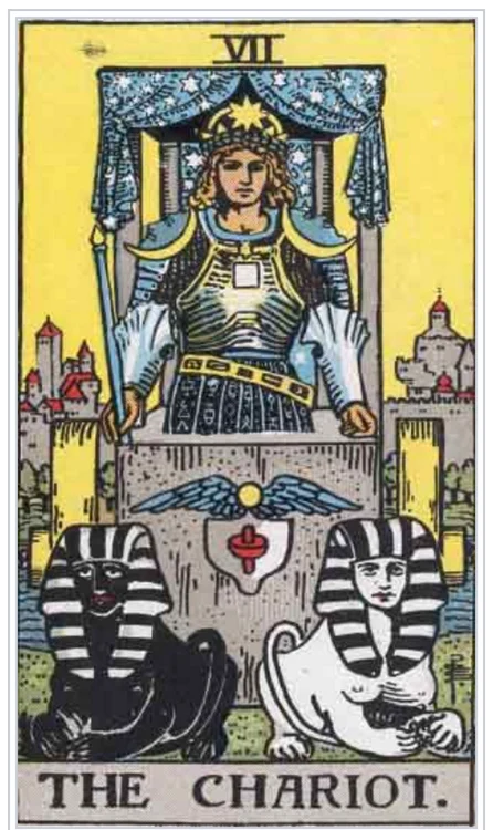 Cartea de tarot Șareta jpg