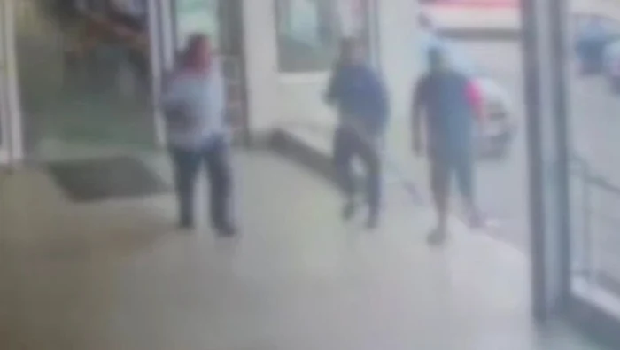 Captură de pe camerele de supraveghere de la Sfântul Pantelimon via Digi 24