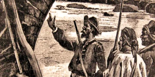 Ilustraţie din romanul „Farul de la capătul lumii“