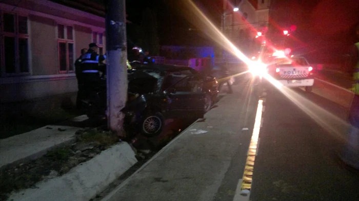 Accidentul a avut loc în jurul orei 03.30