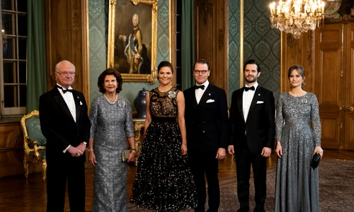 Regele Carl Gustaf al Suediei si a anuntat Jubileul de Aur, Printesa Victoria, regina Silvia profimedia 0750819938 jpg