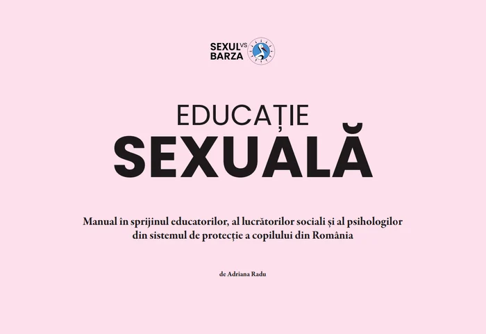 Coperta Manual educatie sexuala -  Foto Asociatia Sexul vs Barza 