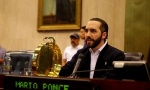 Nayib Bukele in Parlamentul din El Salvador FOTO EPA-EFE