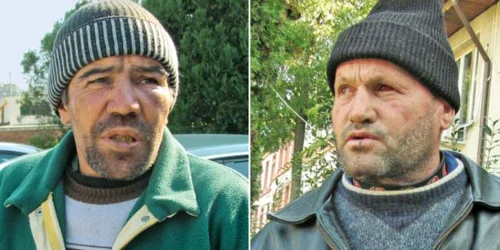 Cristian Lucaci (stânga) şi Marcel Ţâmpu au fost torturaţi de trei derbedei din comuna Buhoci 