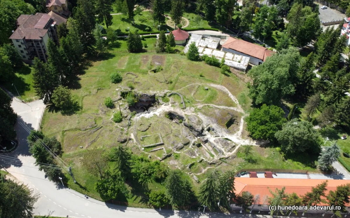 Ruinele Germisarei. Foto: Daniel Guţă. ADEVĂRUL