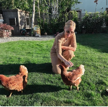 "În sfârșit le-am mângâiat fără să mă sperii de ele!", spune artista