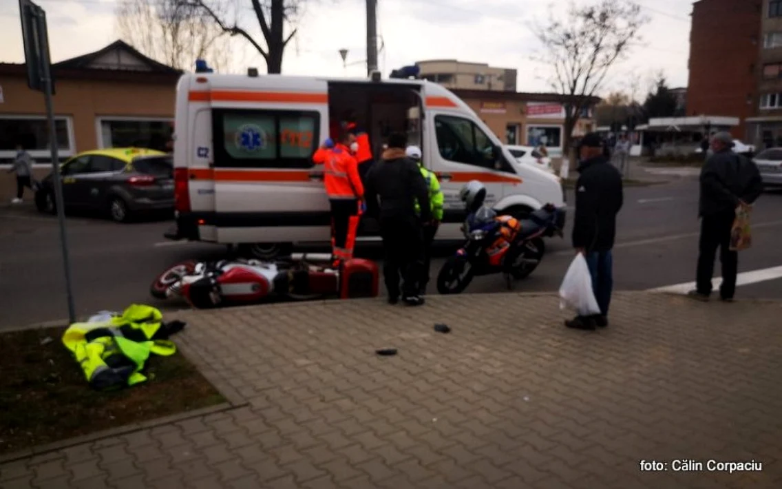accident in hunedoara foto calin corpaciu