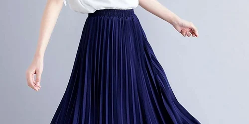 fusta plisata